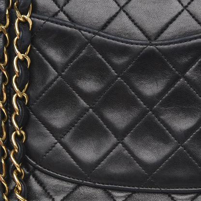 Chanel Lambskin Quilted Small Double Flap Black 16 of 16