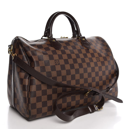 Louis Vuitton Damier Ebene Speedy Bandouliere 35 4 of 12