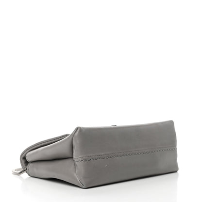 3.1 Phillip Lim Calfskin Alix Soft Flap Clutch Grey 4 of 9