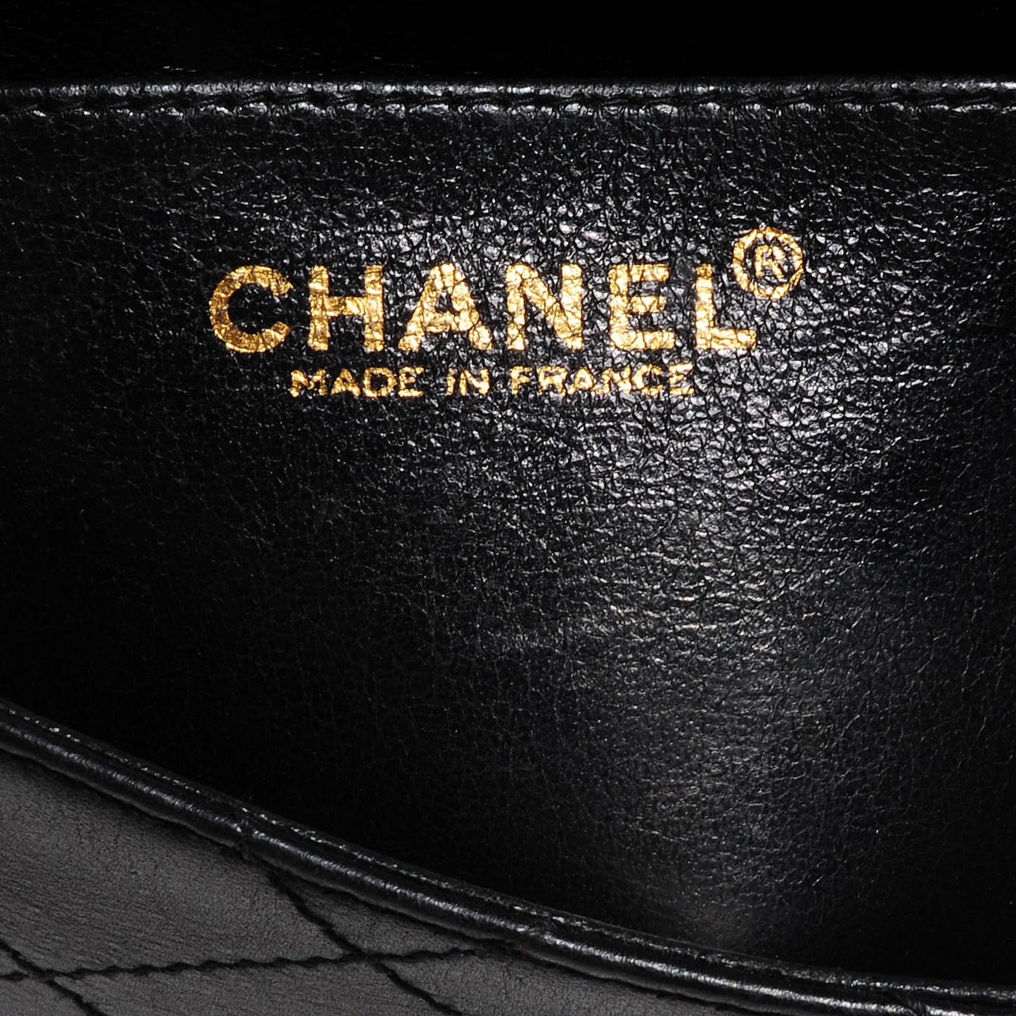 Lambskin Medium Flap Bag Black