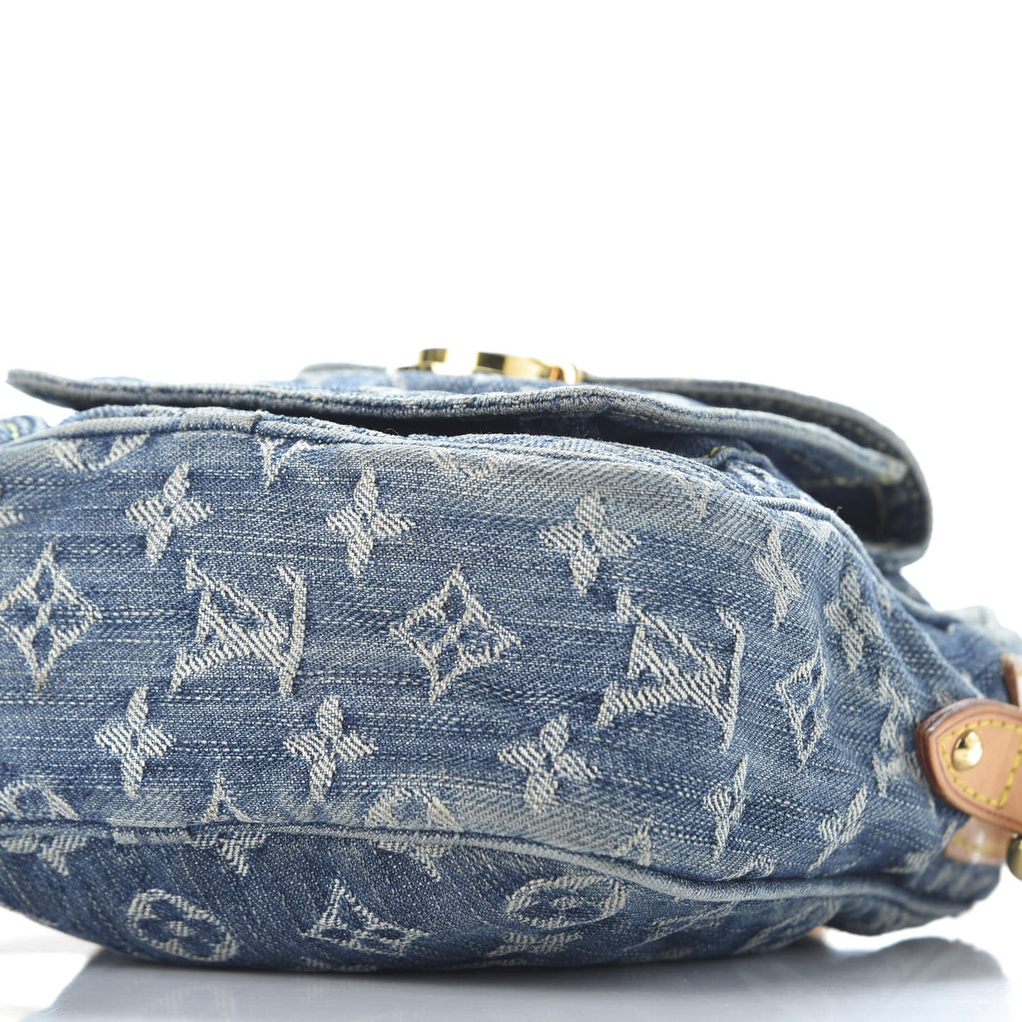 Denim Camera Bag Blue