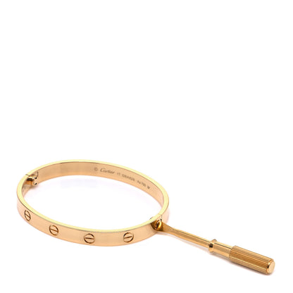Cartier 18K Yellow Gold LOVE Bracelet 17 5 of 6