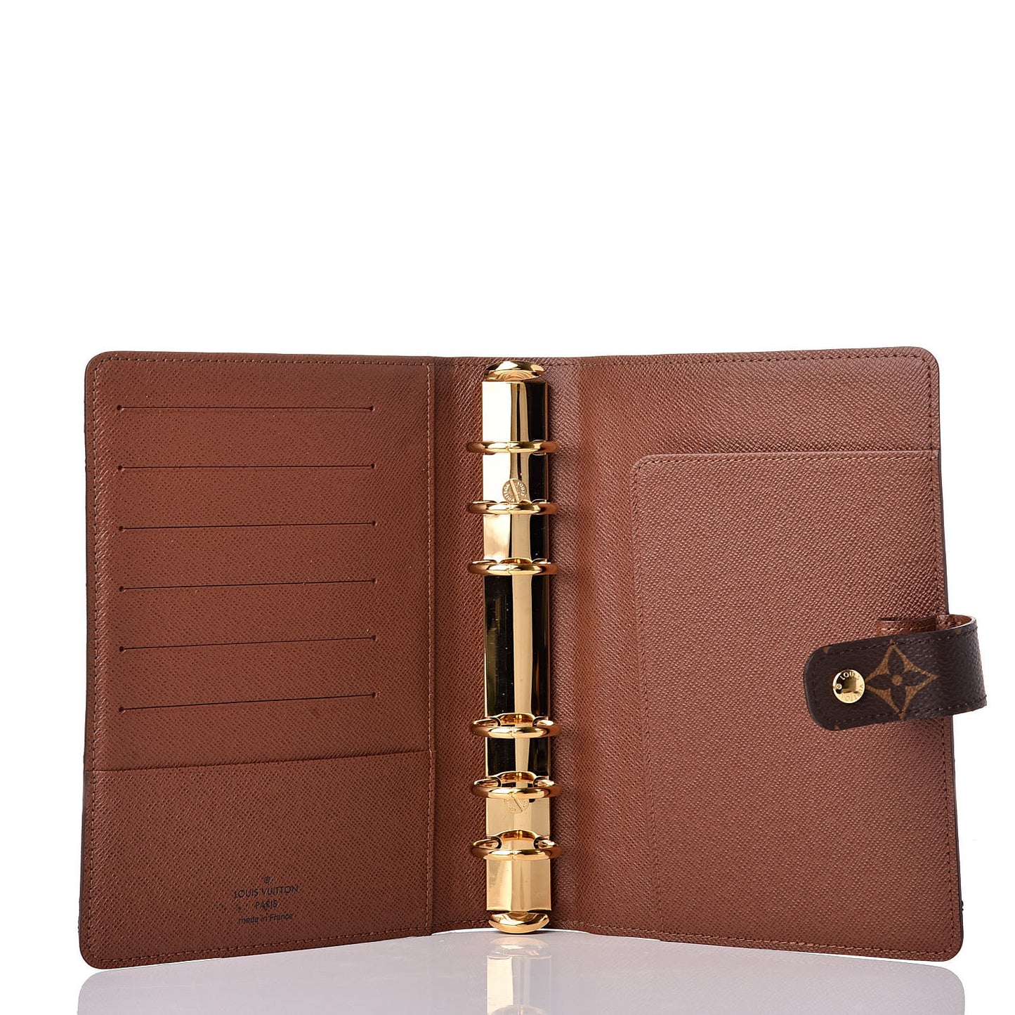 Monogram Medium Ring Agenda Cover