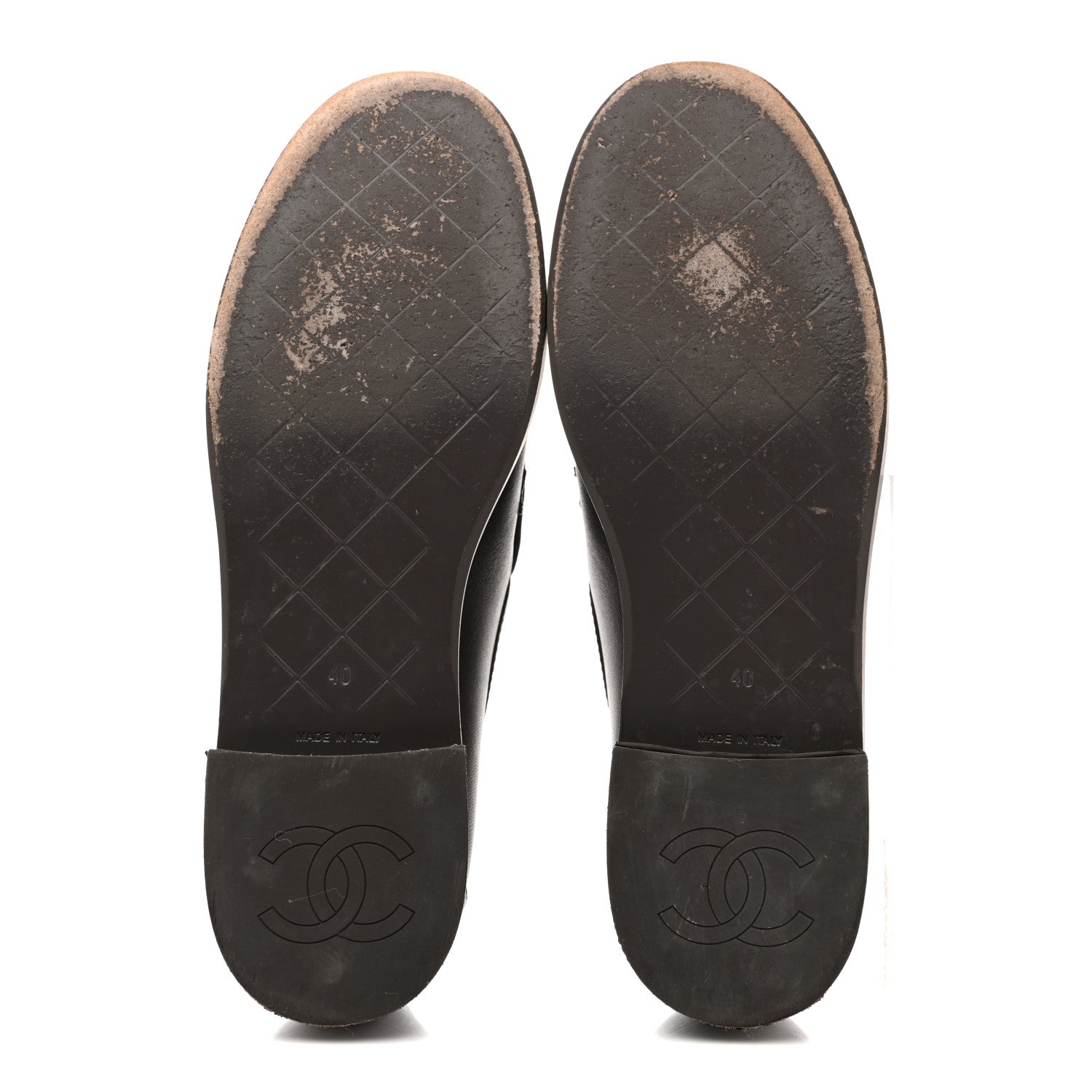 Chanel Lambskin Quilted CC Turnlock Loafers 40 Dark Brown 6 of 11