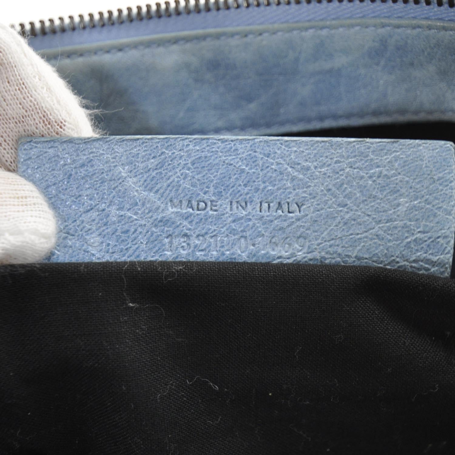 Balenciaga Chevre Work Ice Bleu 8 of 11