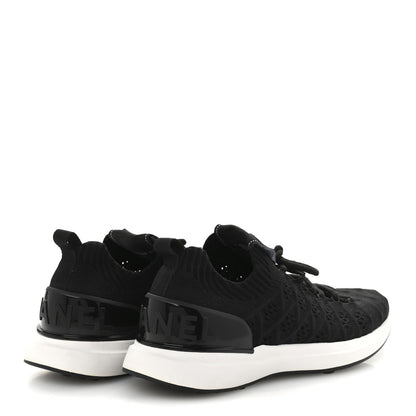 Chanel Fabric Logo Sneakers 37 Black 5 of 9