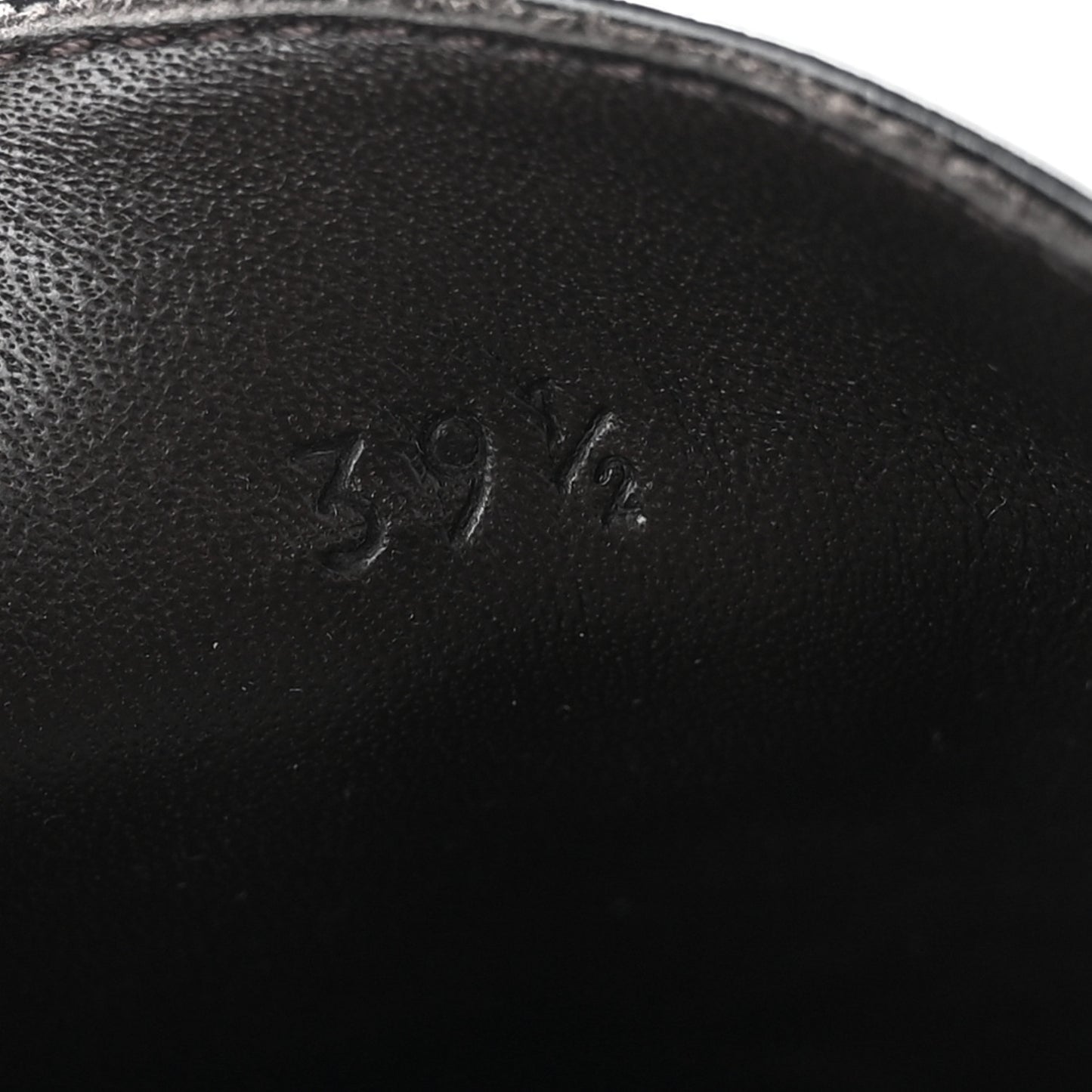 Soft Vinyl Calfskin Lug Loafers 39.5 Black