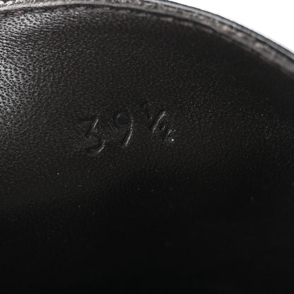 Bottega Veneta Soft Vinyl Calfskin Lug Loafers 39.5 Black 8 of 8