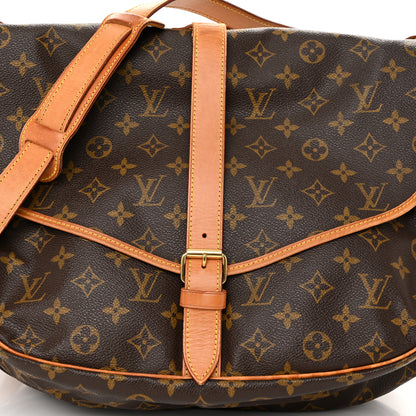 Louis Vuitton Monogram Saumur 35 9 of 14