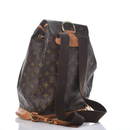 Louis Vuitton Monogram Montsouris GM Backpack 3 of 16