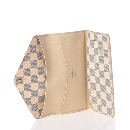 Louis Vuitton Damier Azur Josephine Wallet 7 of 9