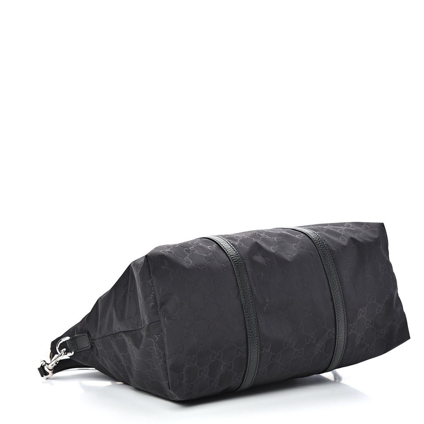 Nylon Monogram Tote Black