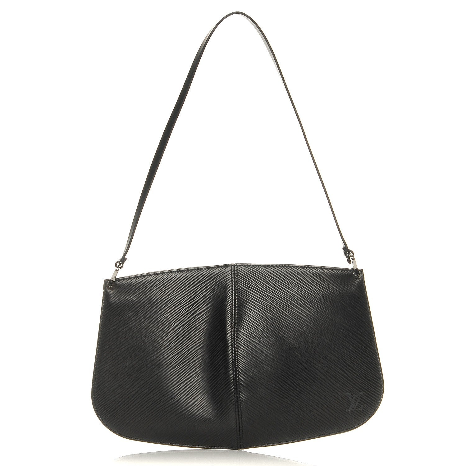 Louis Vuitton Epi Demi Lune Pochette Black 1 of 7