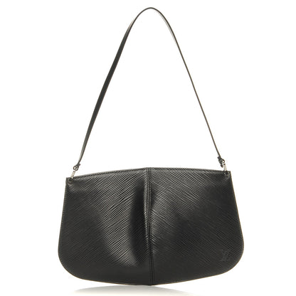 Louis Vuitton Epi Demi Lune Pochette Black 1 of 7