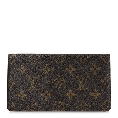 Louis Vuitton Monogram Simple Checkbook Holder Wallet Cover 1 of 11