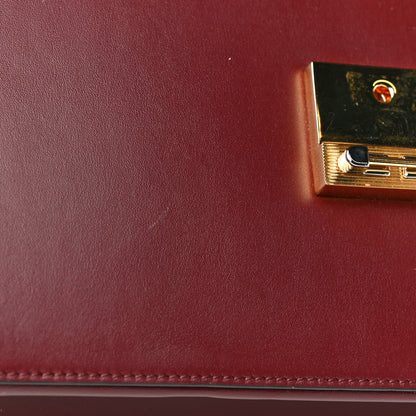 Gucci Smooth Calfskin Small Zumi Shoulder Bag Vintage Bordeaux 11 of 16