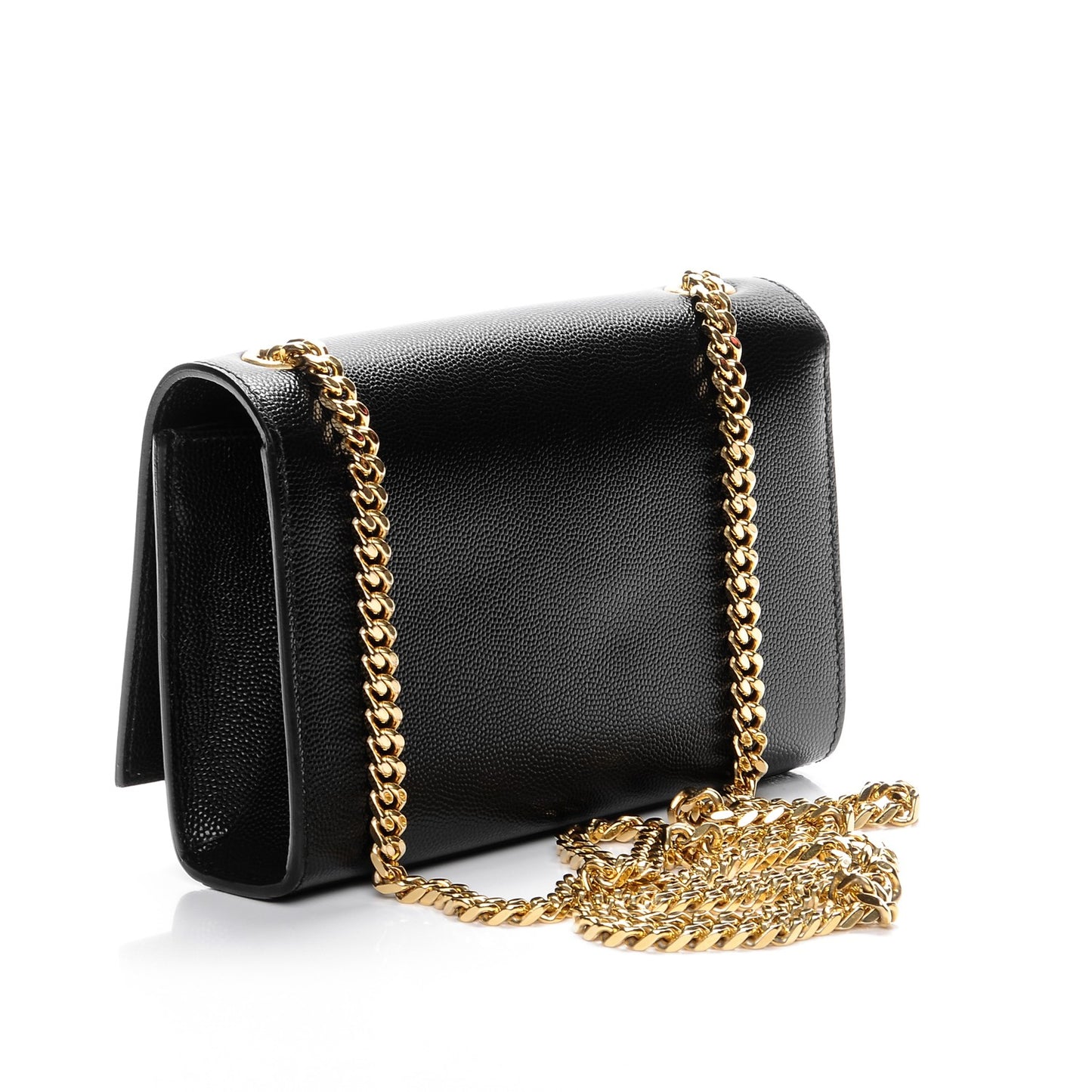 Grain De Poudre Small Monogram Kate Satchel Black