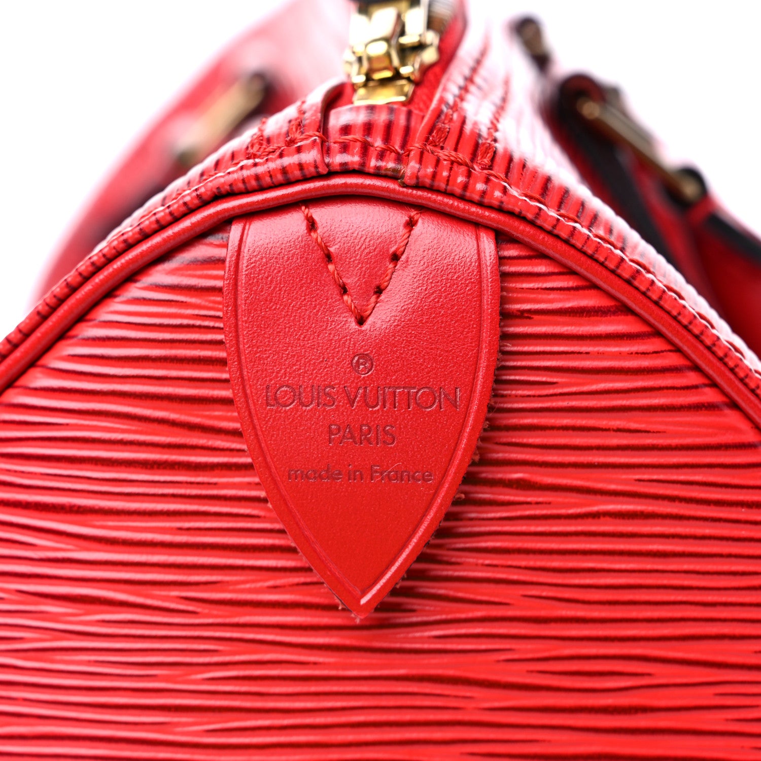 Louis Vuitton Epi Speedy 25 Castillan Red 6 of 13