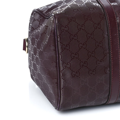 Gucci Imprime Monogram Medium Joy Boston Bordeaux 8 of 10