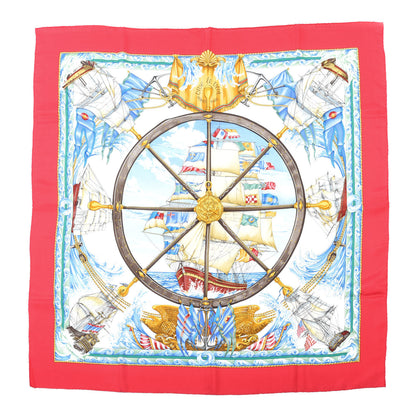 Hermes Silk Vive Le Vent Scarf 90 1 of 2