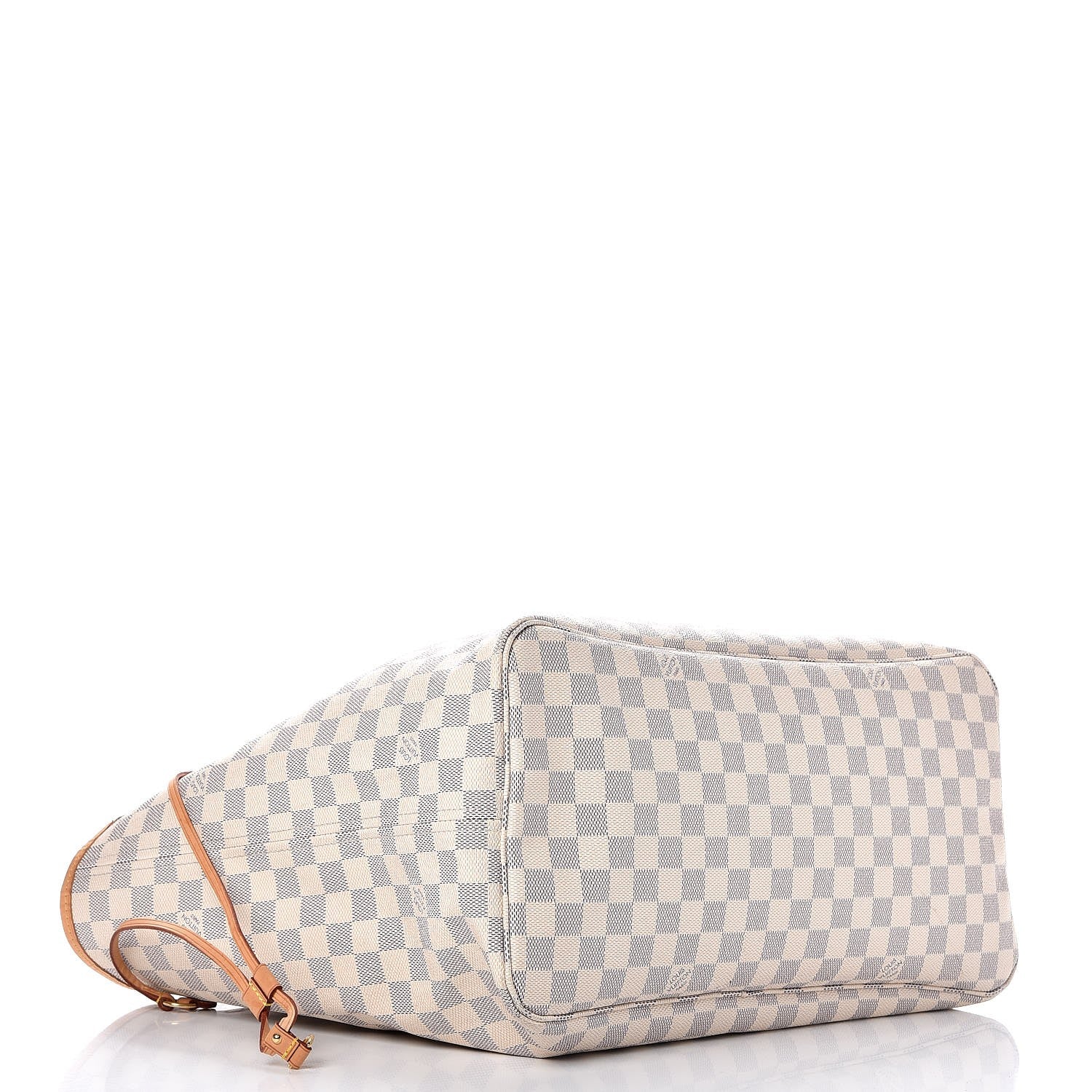 Louis Vuitton Damier Azur Neo Neverfull GM Rose Ballerine 4 of 9