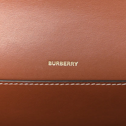 Burberry Calfskin Vintage Check Penny Bag Archive Beige Tan 6 of 8