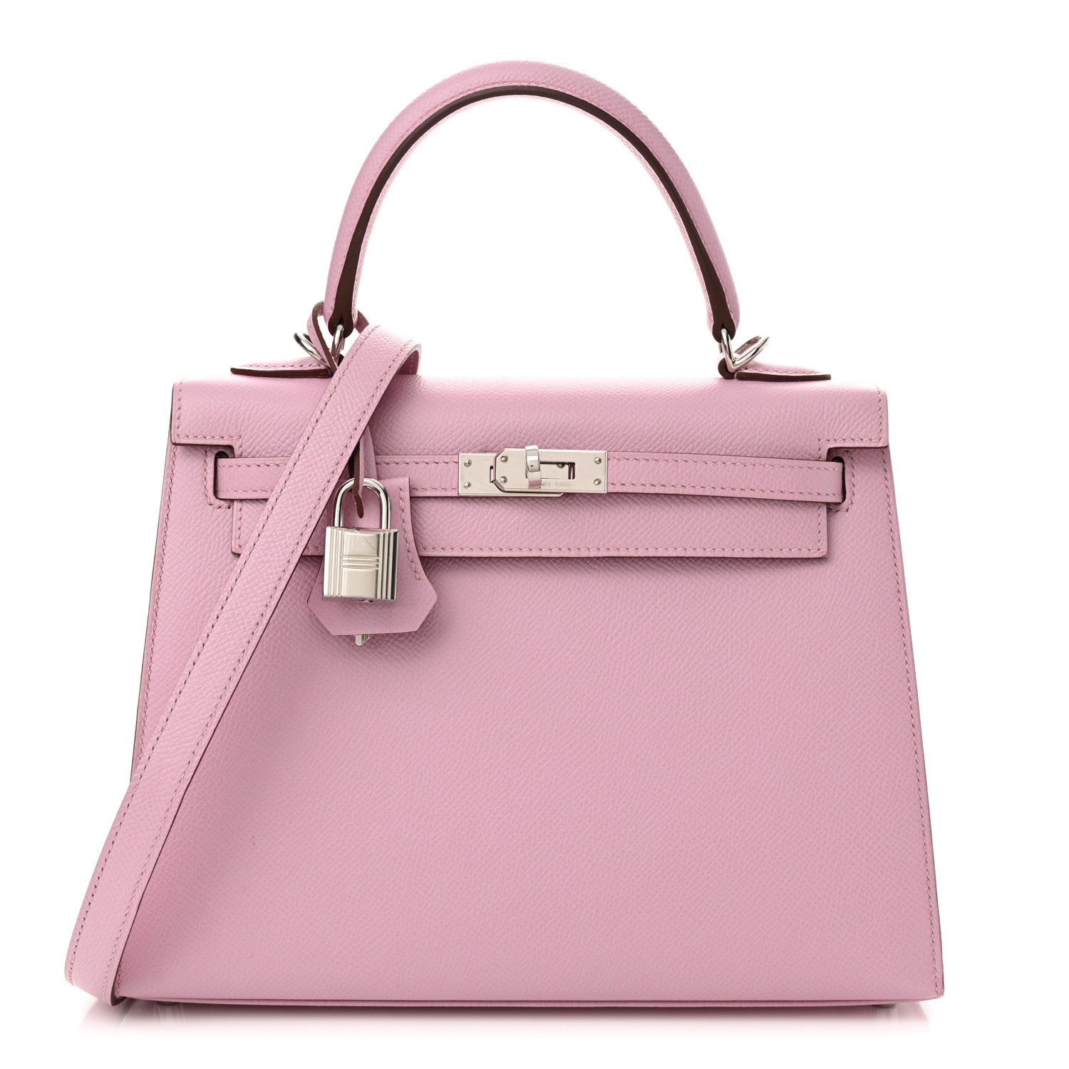 Hermes Epsom Kelly Sellier 25 Mauve Sylvestre 1 of 11