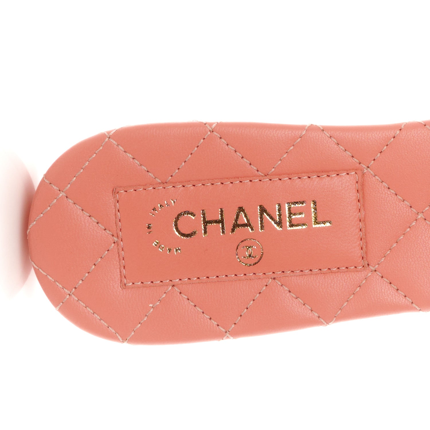 Chanel Satin Mule Sandals 36.5 Pink 13 of 18