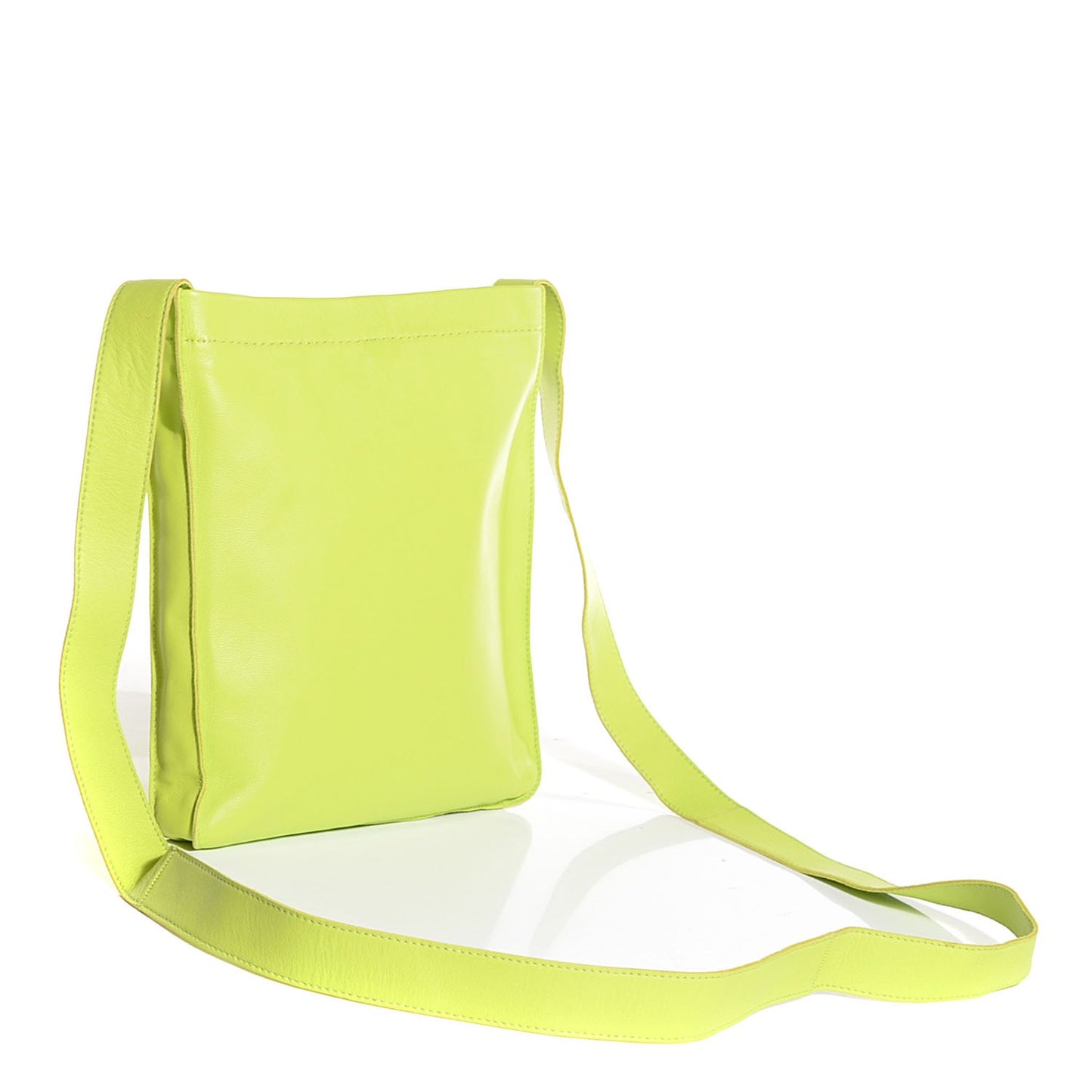 Lambskin Clou De Selle Pouch Kiwi