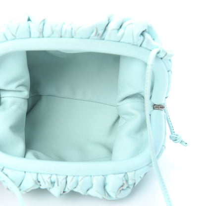 Bottega Veneta Nappa Intrecciato The Mini Pouch Topazio Silver 5 of 11