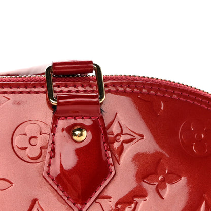 Louis Vuitton Vernis Alma MM Pomme D'Amour 16 of 18