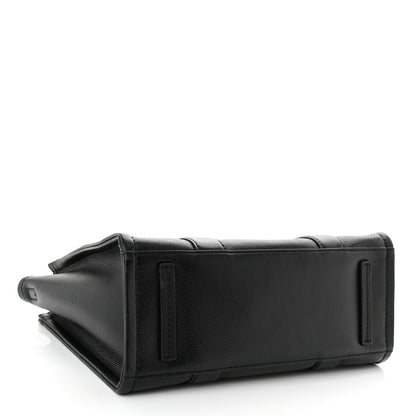 Marc Jacobs Grained Calfskin Medium The Tote Bag Black 3 of 10