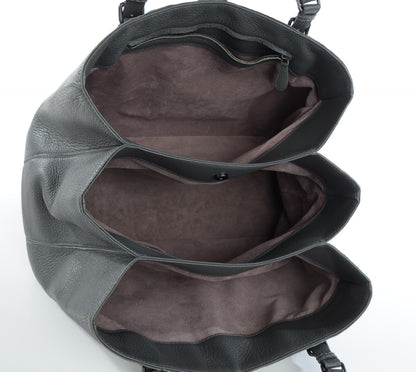 Bottega Veneta Cervo Medium Roma Tote New Light Grey 5 of 8