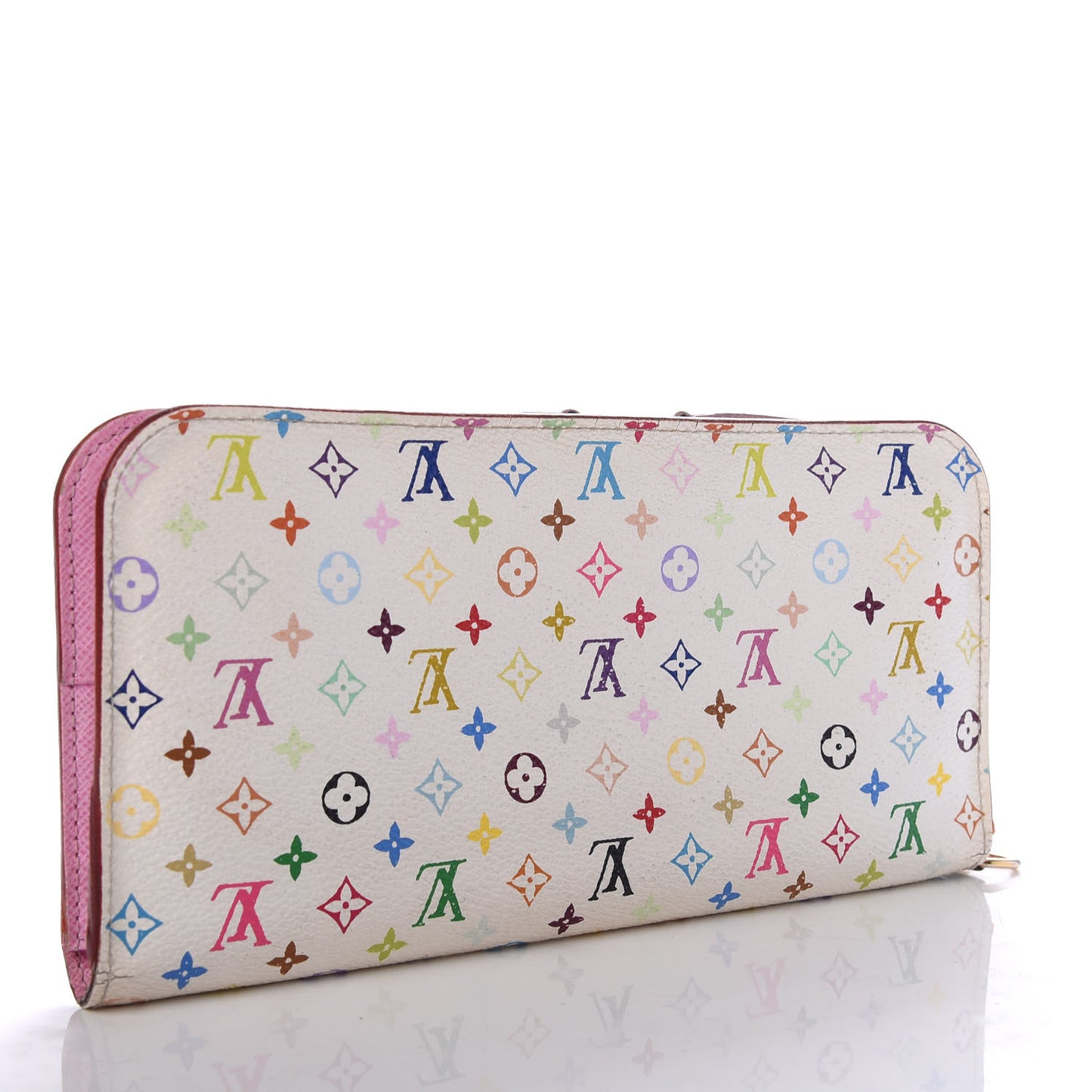 Monogram Multicolor Insolite Wallet White Litchi