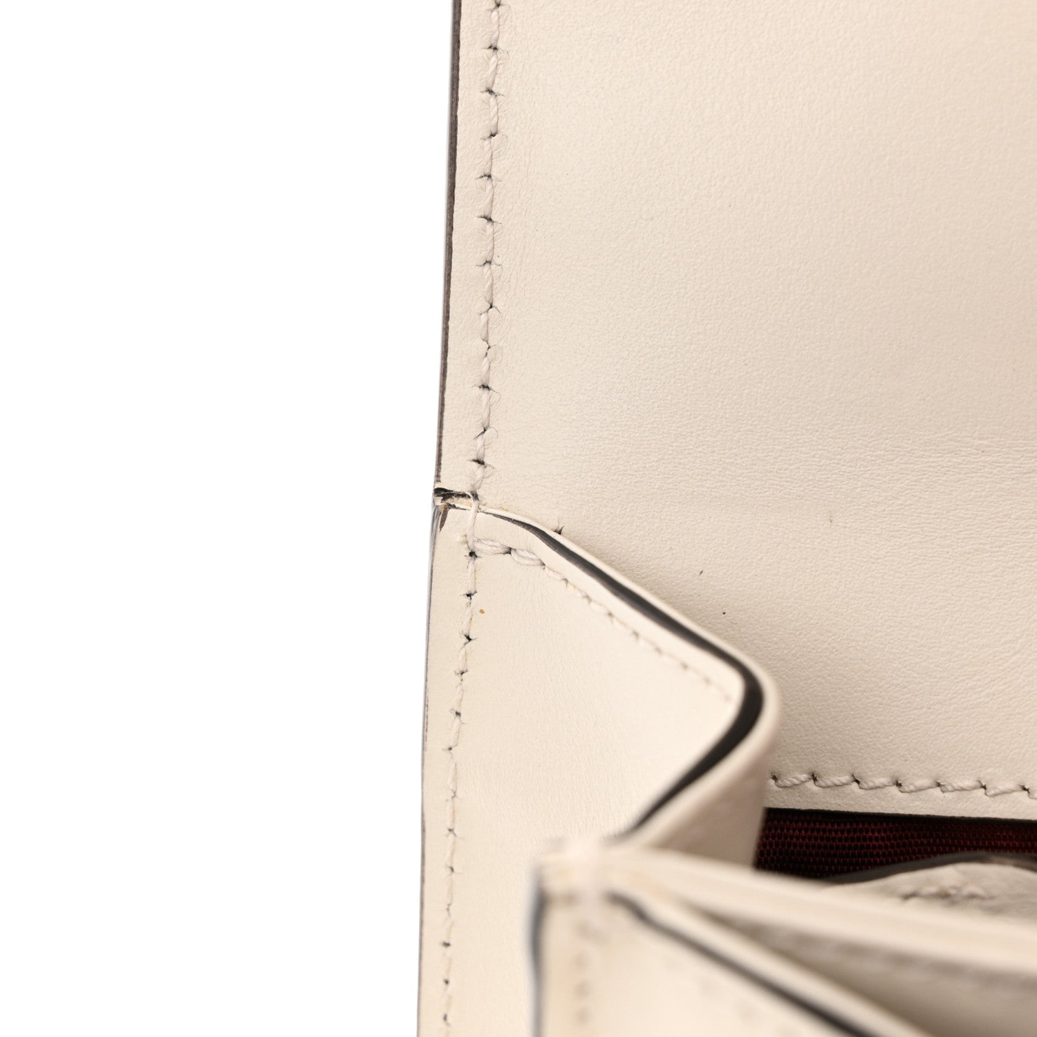 Gucci Smooth Calfskin Small Zumi Shoulder Bag Mystic White 11 of 11