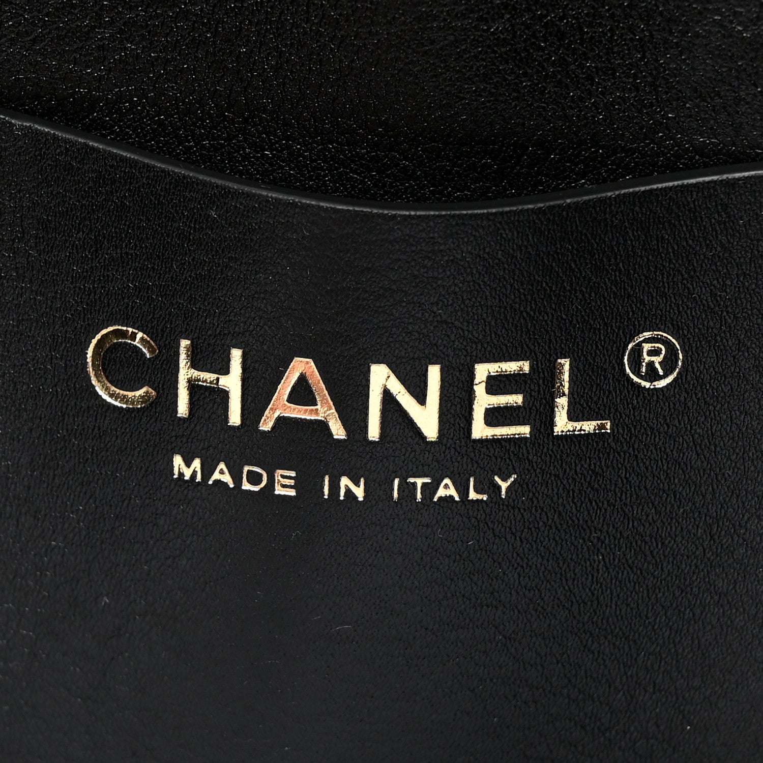Chanel Calfskin Stitched Large Shopping Tote Black 6 of 11