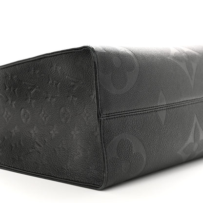Louis Vuitton Empreinte Monogram Giant Onthego MM Black 8 of 15
