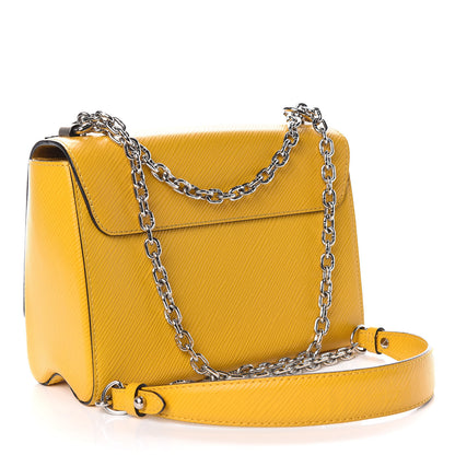 Louis Vuitton Epi Early Bird Twist Shoulder Bag MM Jonquille 3 of 11