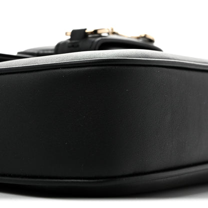 Gucci Arabella Calfskin Horsebit 1955 Shoulder Bag Black 8 of 12