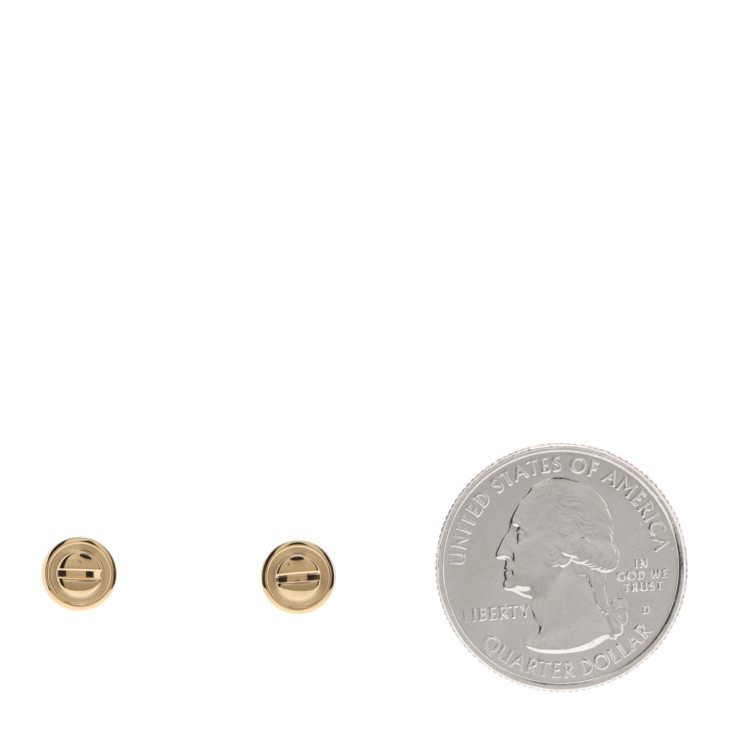 Cartier 18K Yellow Gold LOVE Earrings 2 of 5