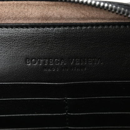 Bottega Veneta Nappa Intrecciato Chain Wallet Black 6 of 9