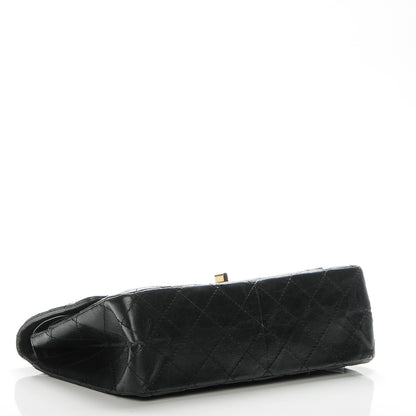Chanel Aged Calfskin Quilted 2.55 Reissue 226 Flap Black 4 of 7