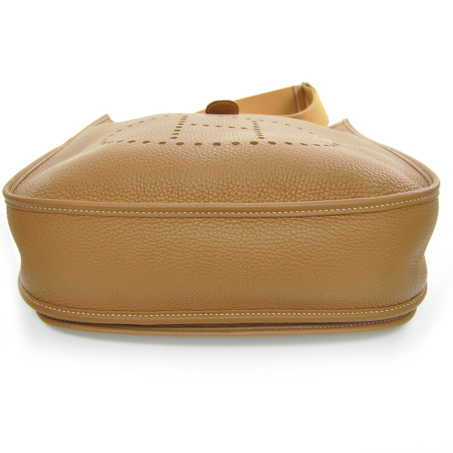 Hermes Taurillon Clemence Evelyne III GM Gold 3 of 8