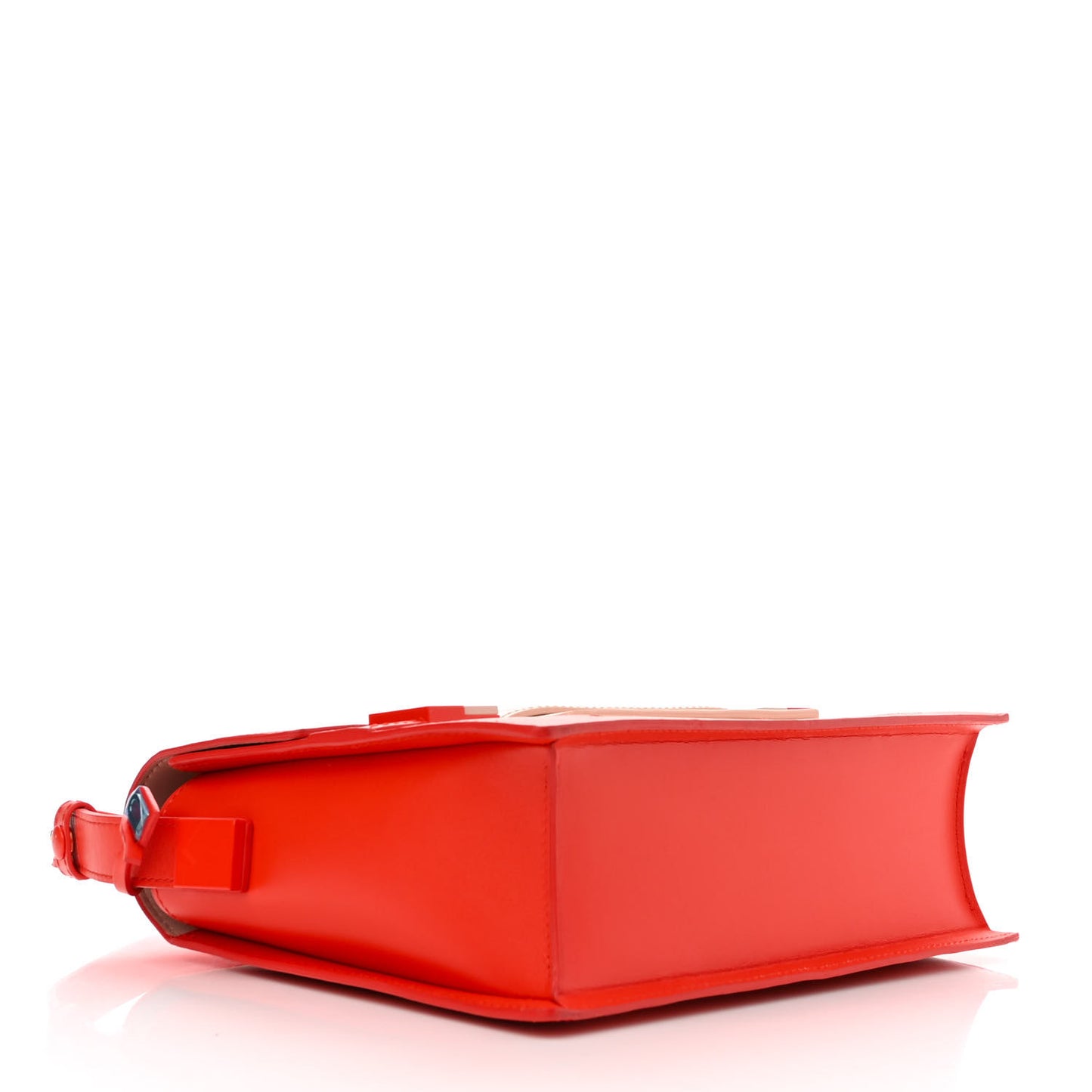 Patent Calfskin PM Madame Shoulder Bag Red Nude