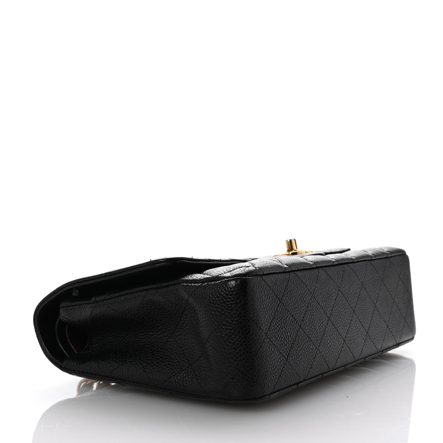 Chanel Caviar Quilted Medium Double Flap Black 4 of 10