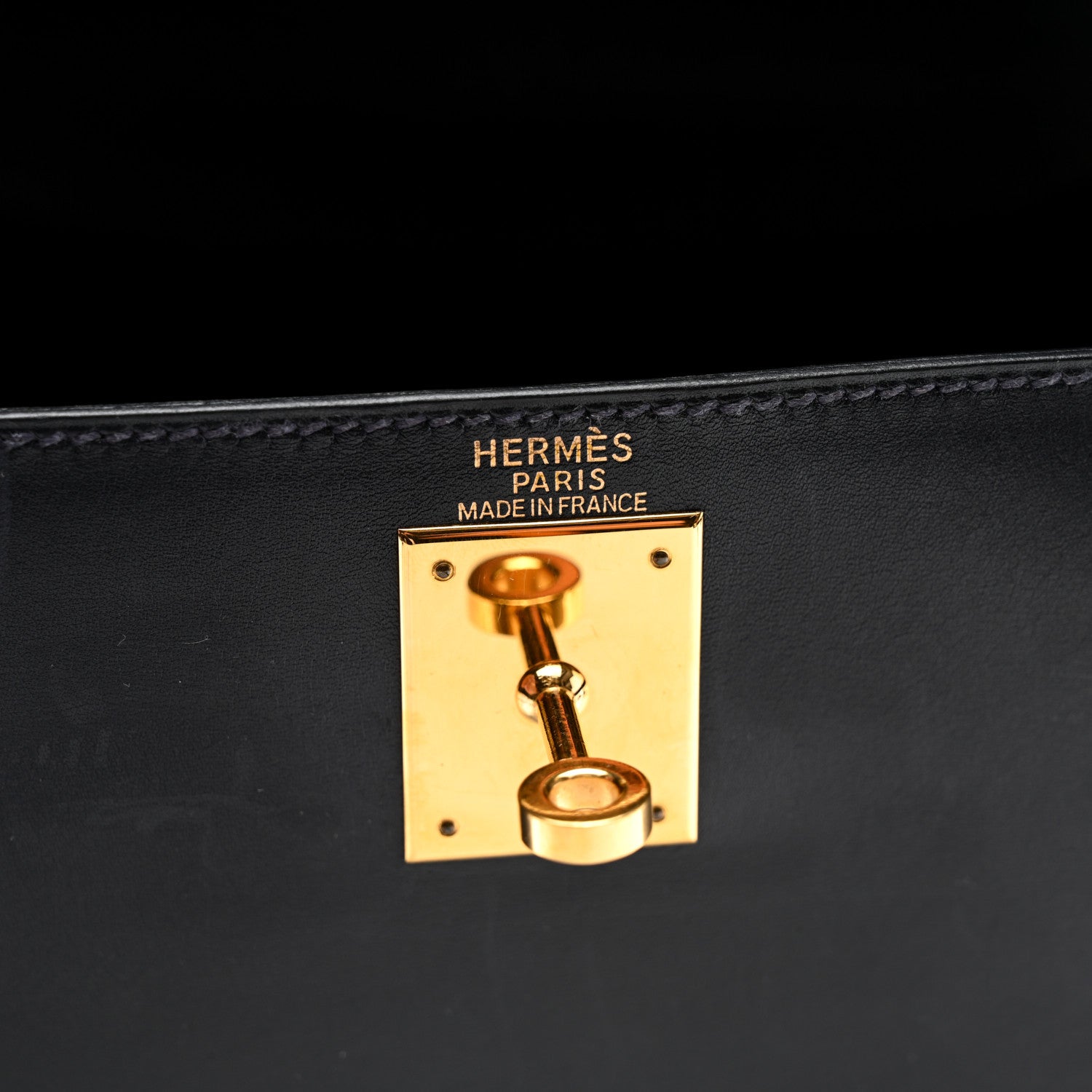 Hermes Box Kelly Sellier 28 Bleu Marine 5 of 11