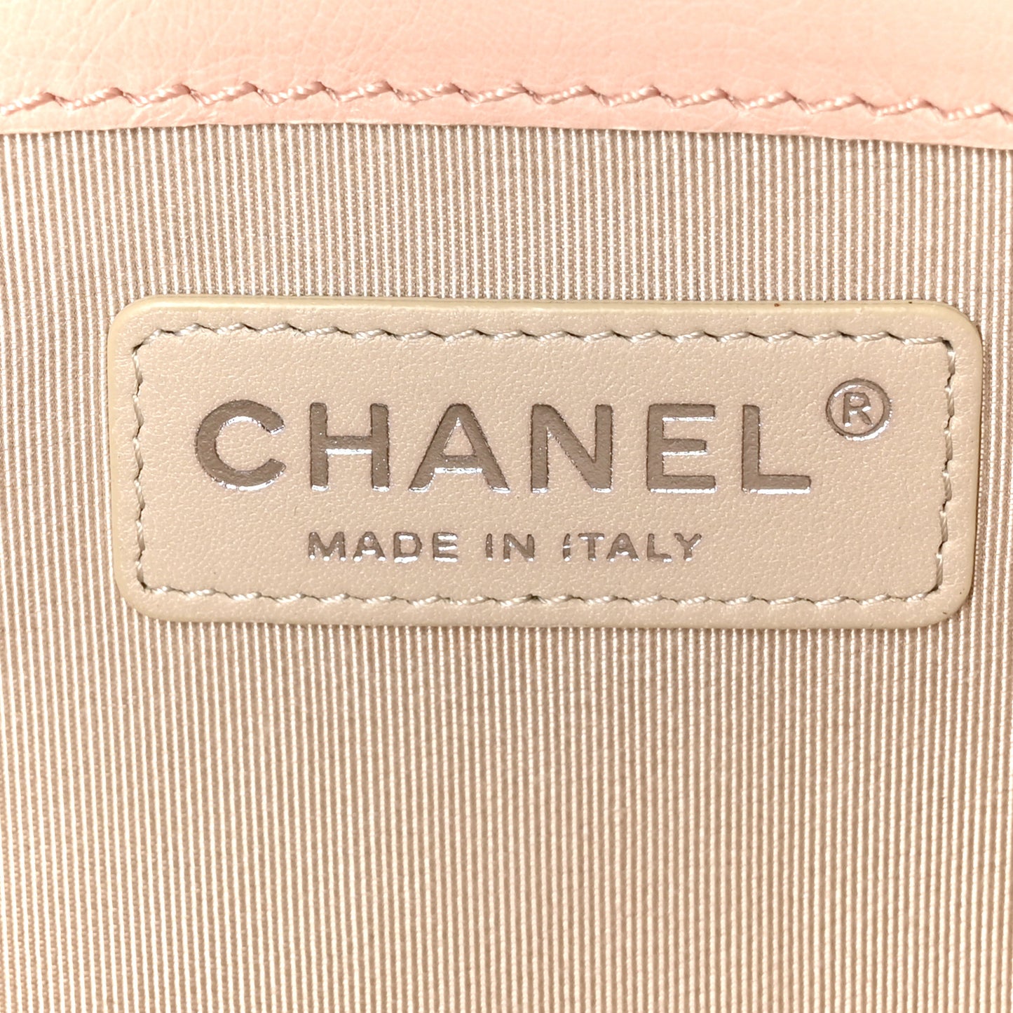 Calfskin New Medium Boy Reverso Flap Light Pink