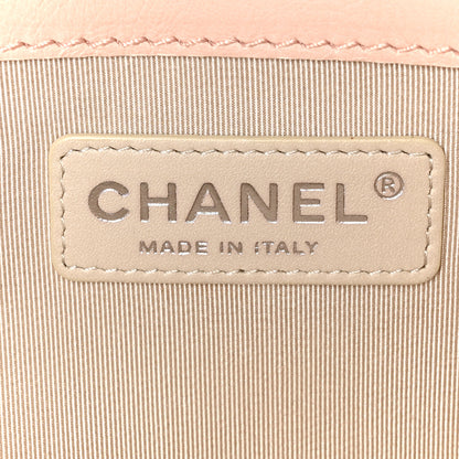 Chanel Calfskin New Medium Boy Reverso Flap Light Pink 6 of 12
