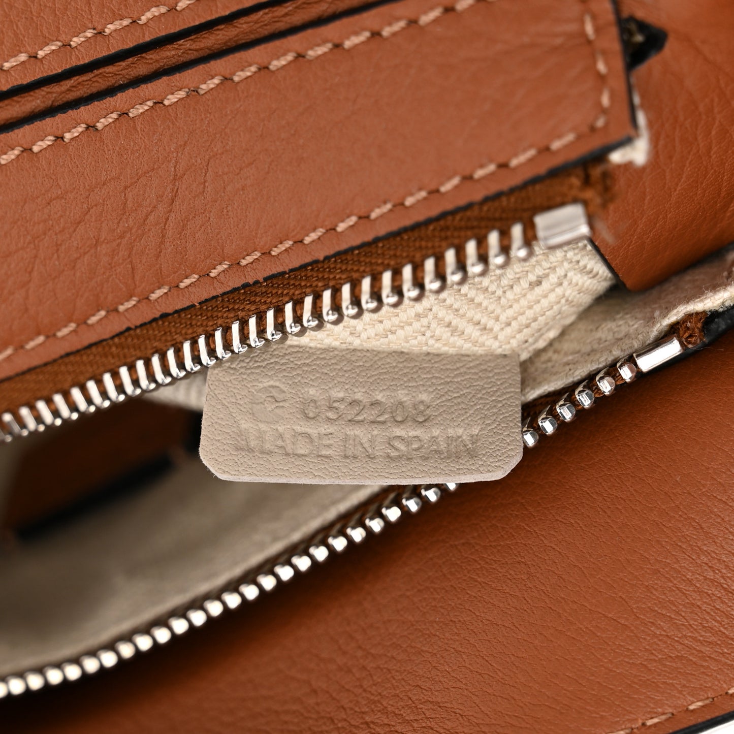 Calfskin Mini Puzzle Bag Tan