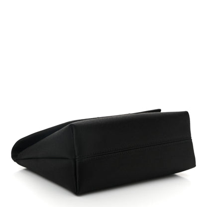 Tom Ford Satin Mini Label Chain Shoulder Bag Black 4 of 9
